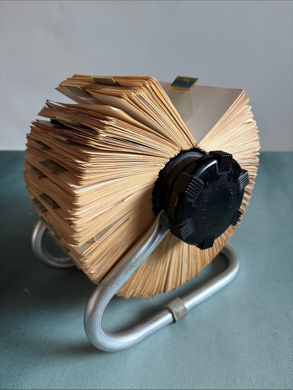 Zephyr Vintage Rolodex Rotary Cardholder